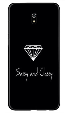 Sassy and Classy Mobile Back Case for Xiaomi Redmi 8A (Design - 264)