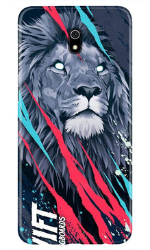 Lion Mobile Back Case for Xiaomi Redmi 8A (Design - 278)