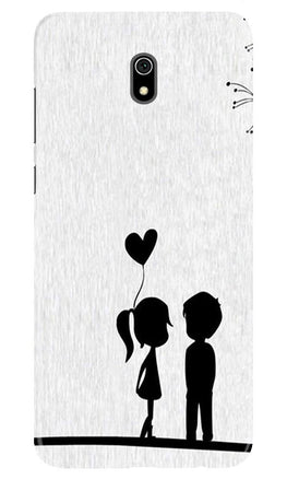Cute Kid Couple Case for Xiaomi Redmi 8A (Design No. 283)