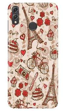 Love Paris Case for Honor 8X  (Design - 103)