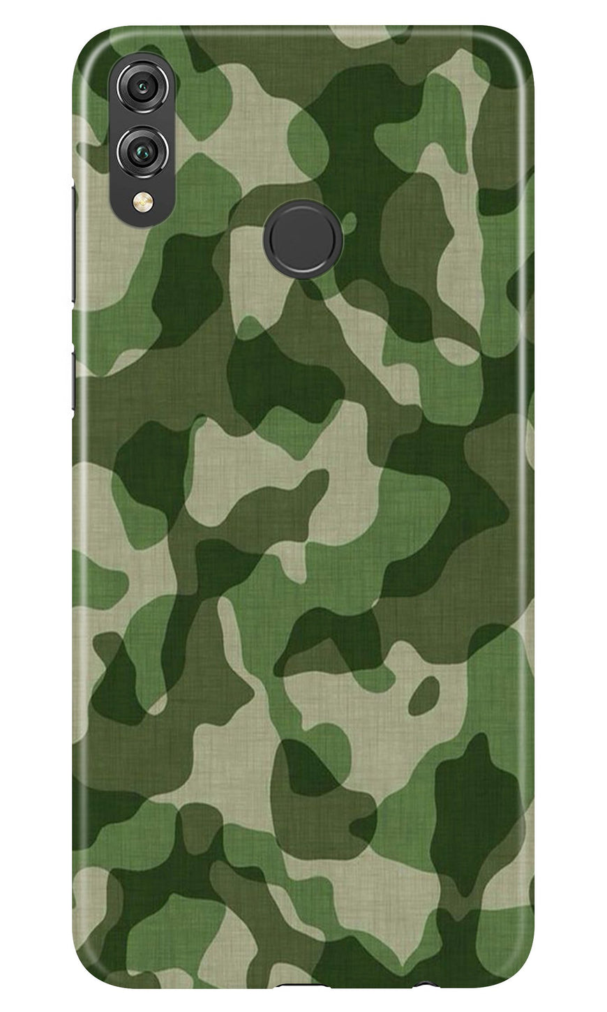 Army Camouflage Case for Honor 8X  (Design - 106)