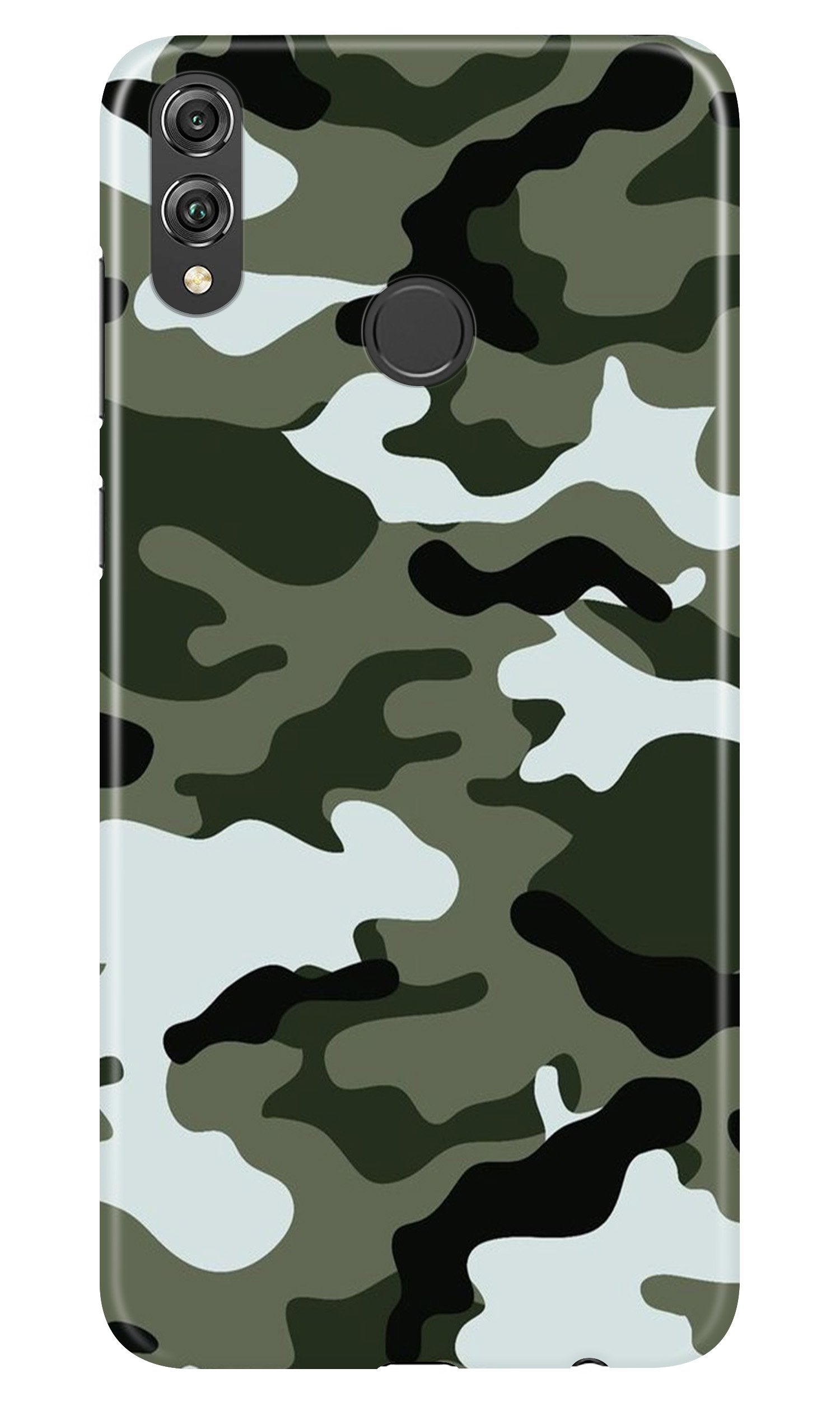 Army Camouflage Case for Honor 8X  (Design - 108)