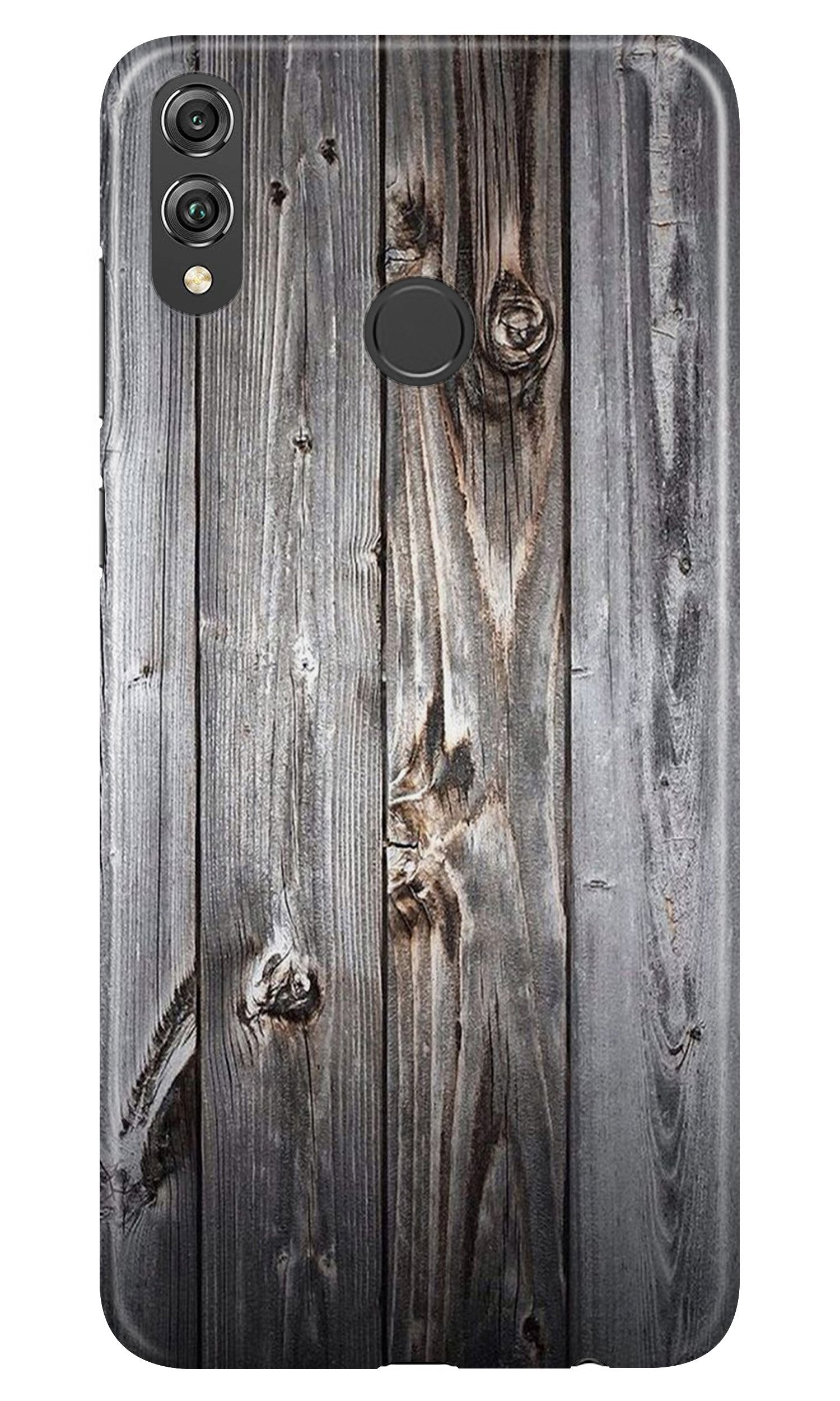 Wooden Look Case for Honor 8X  (Design - 114)