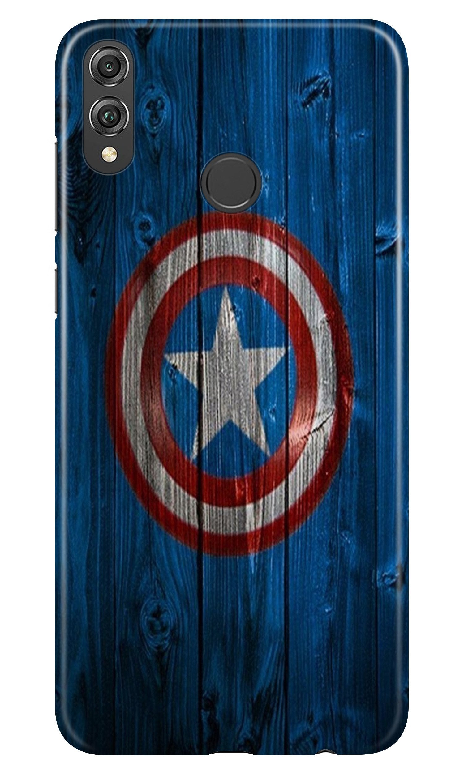 Captain America Superhero Case for Honor 8X  (Design - 118)