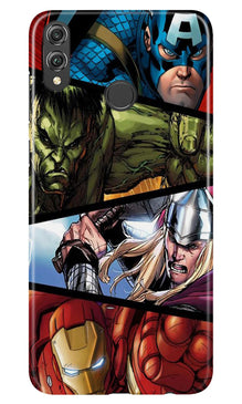 Avengers Superhero Case for Honor 8X  (Design - 124)
