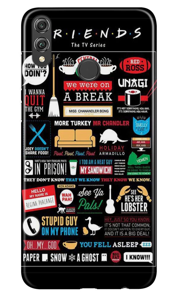 Friends Case for Realme 3i  (Design - 145)