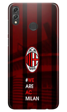 AC Milan Case for Honor 8X  (Design - 155)