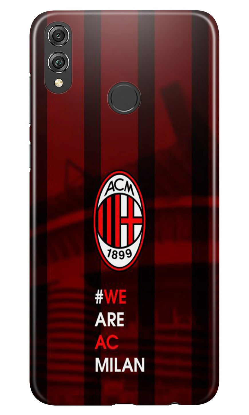 AC Milan Case for Honor 8X  (Design - 155)