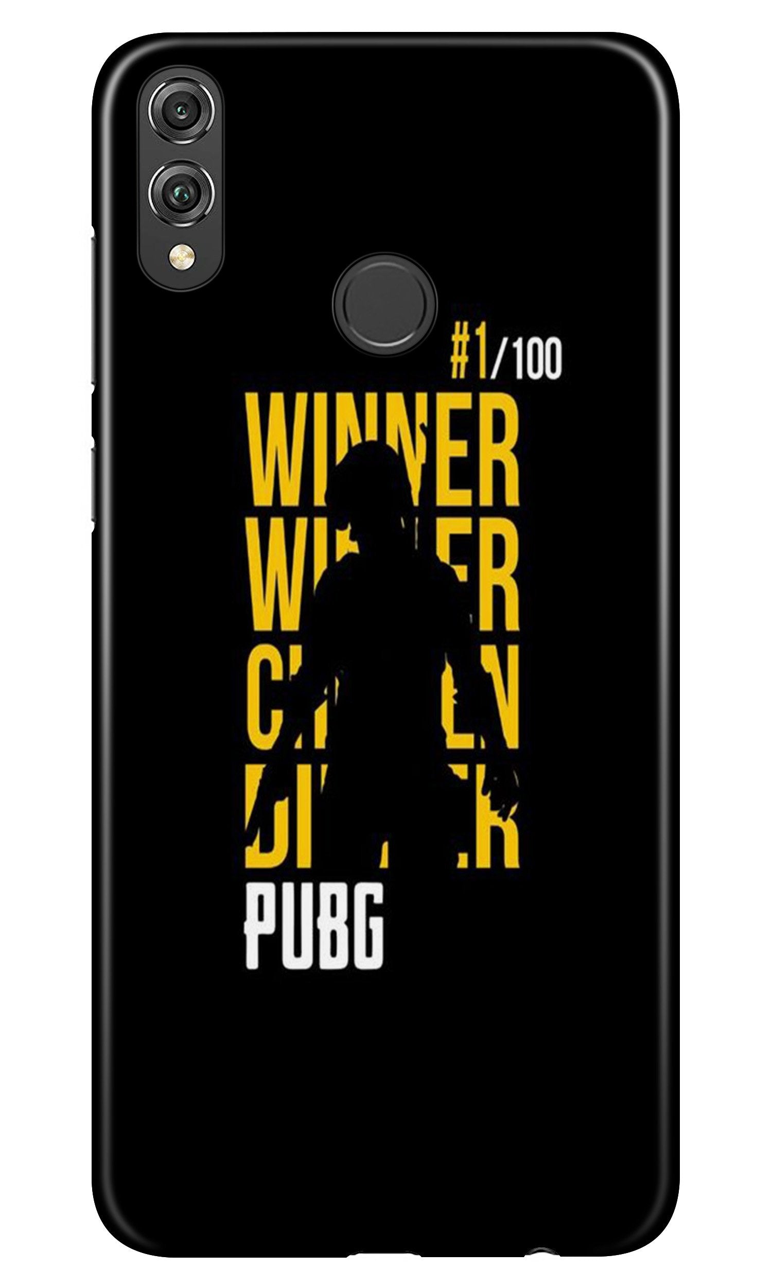 Pubg Winner Winner Case for Honor 8X  (Design - 177)