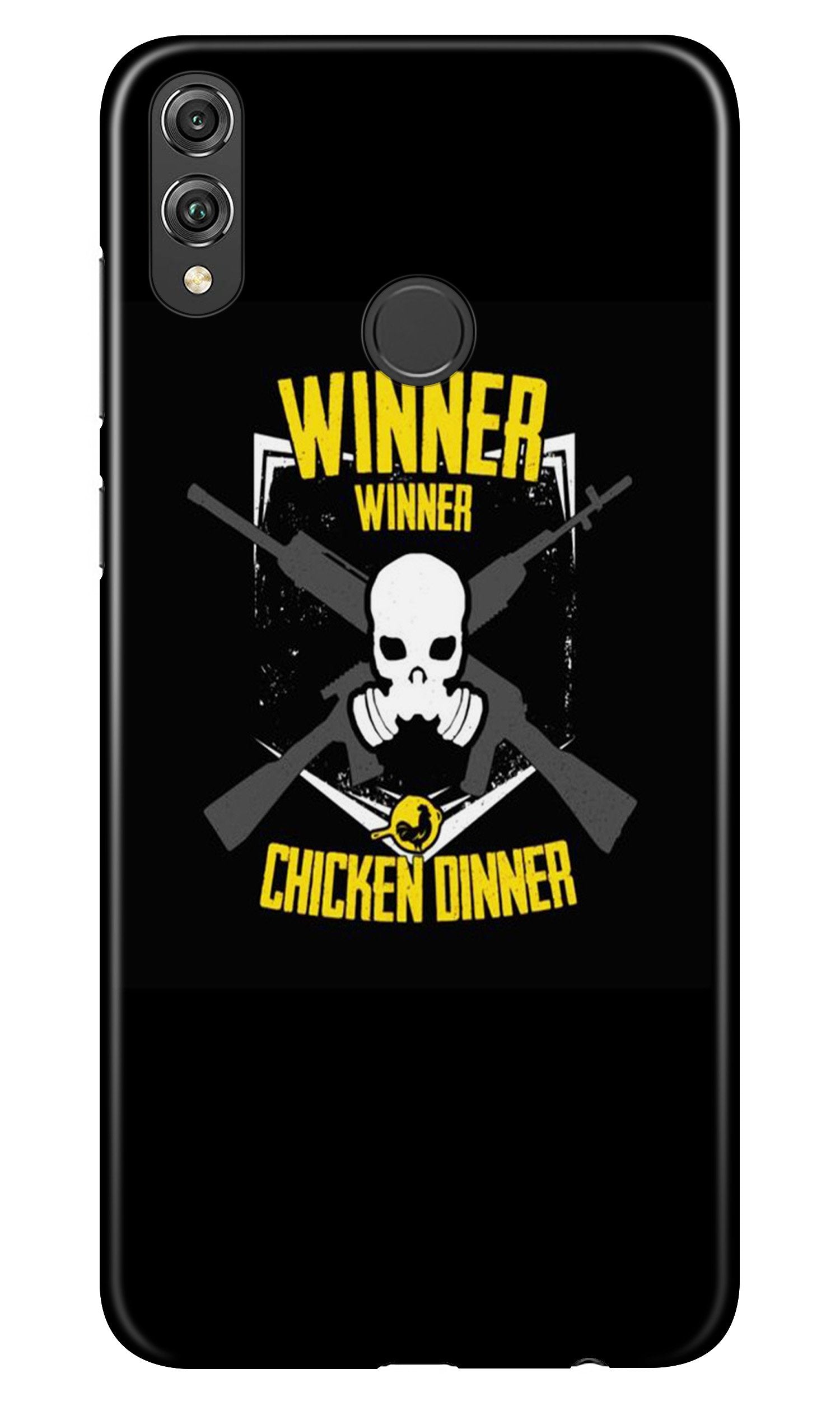 Winner Winner Chicken Dinner Case for Honor 8X  (Design - 178)