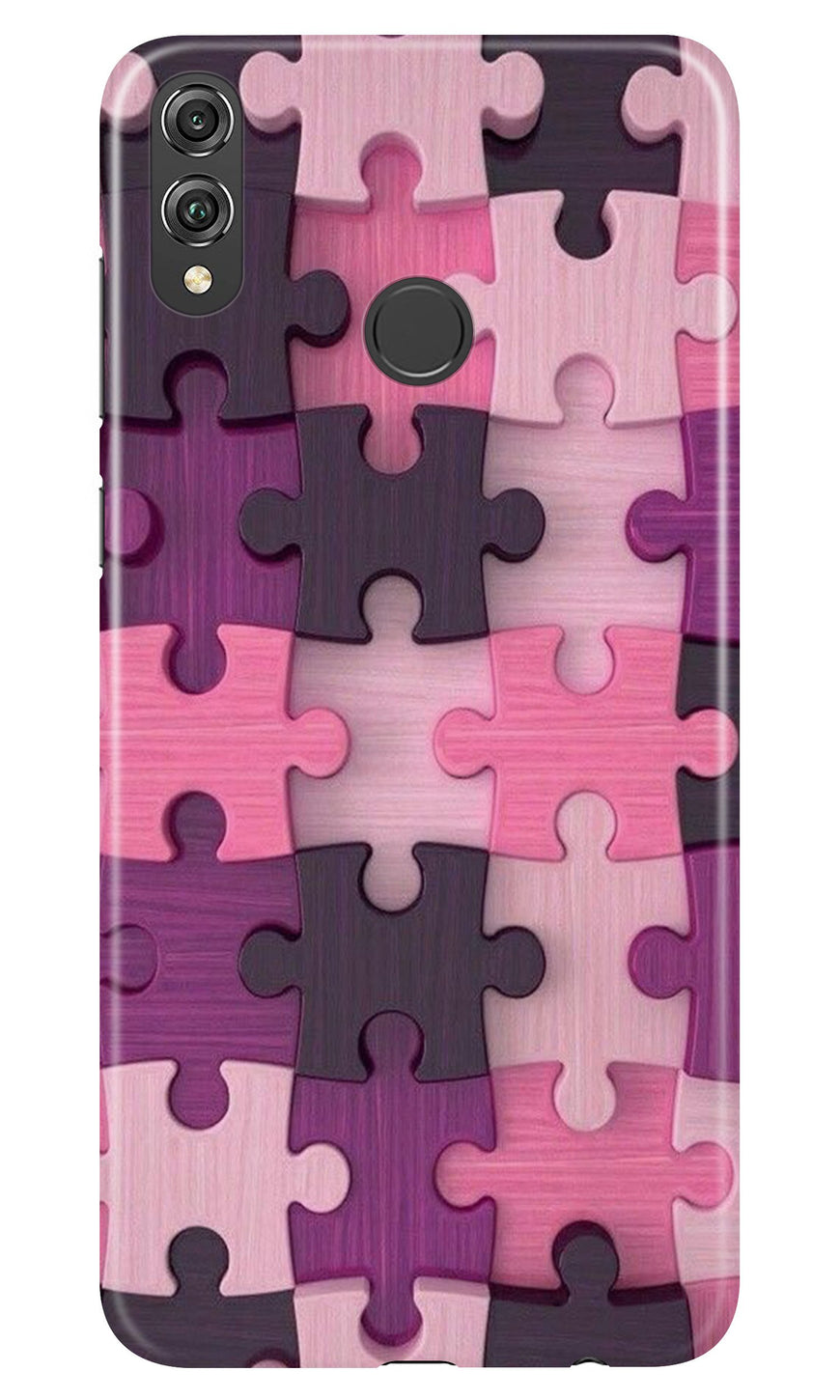 Puzzle Case for Honor 8X (Design - 199)