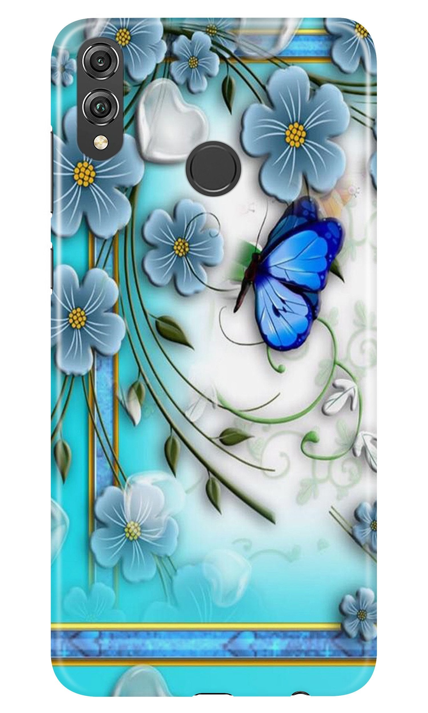 Blue Butterfly  Case for Honor 8X