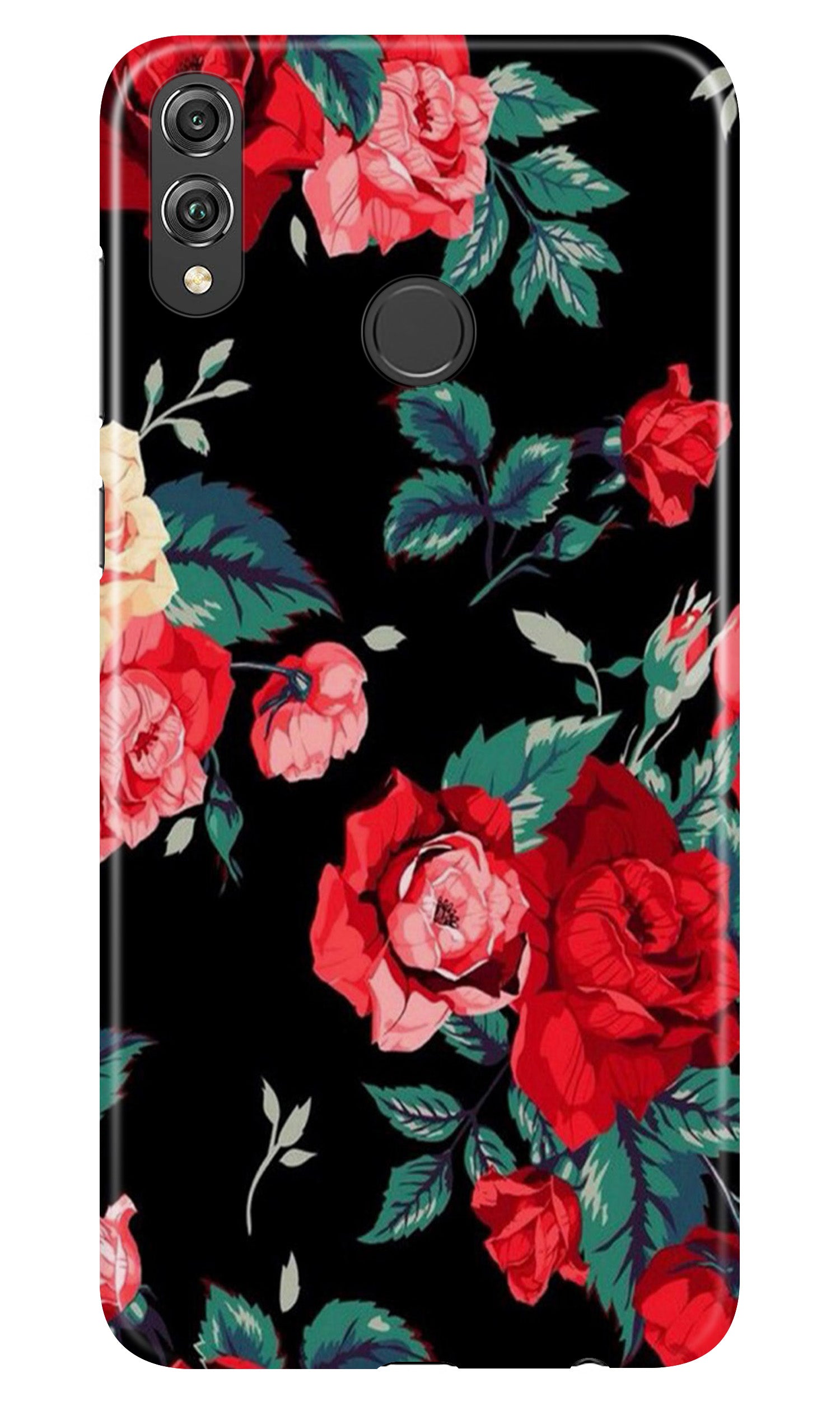 Red Rose Case for Honor 8X