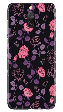 Rose Pattern Case for Redmi 8a Dual