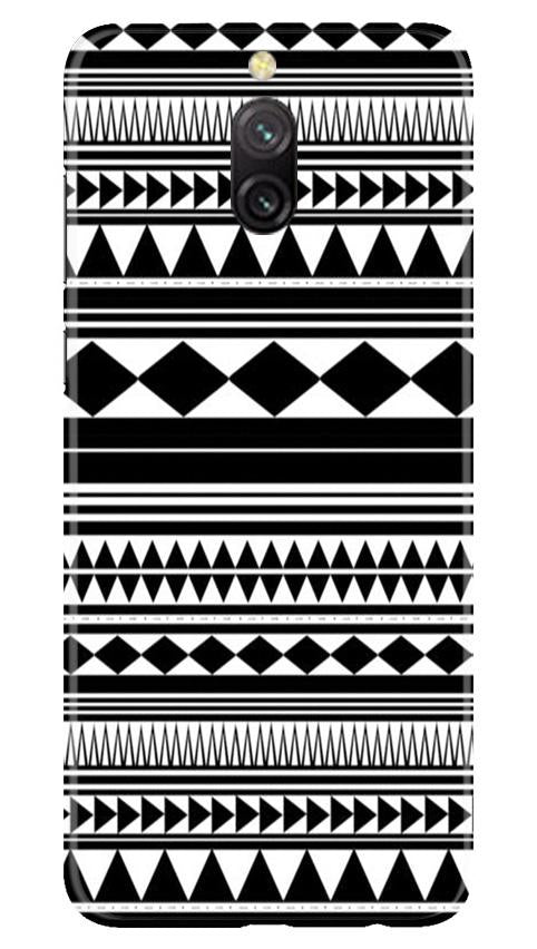 Black white Pattern Case for Redmi 8a Dual