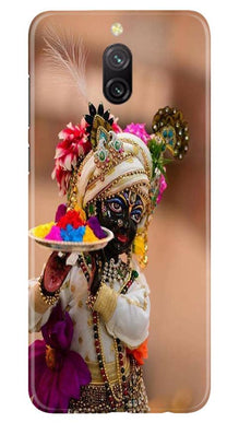 Lord Krishna2 Mobile Back Case for Redmi 8a Dual (Design - 17)