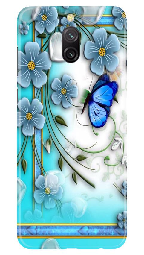 Blue Butterfly Case for Redmi 8a Dual