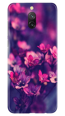 flowers Mobile Back Case for Redmi 8a Dual (Design - 25)