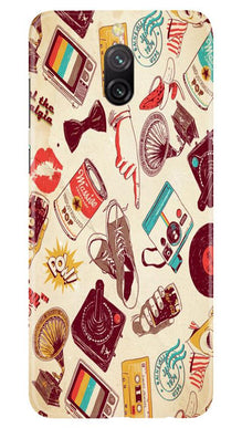 Vintage Mobile Back Case for Redmi 8a Dual (Design - 35)