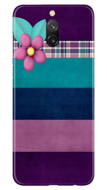 Purple Blue Mobile Back Case for Redmi 8a Dual (Design - 37)