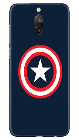 Captain America Case for Redmi 8a Dual
