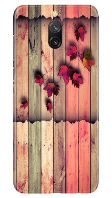 Wooden look2 Mobile Back Case for Redmi 8a Dual (Design - 56)