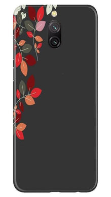 Grey Background Mobile Back Case for Redmi 8a Dual (Design - 71)