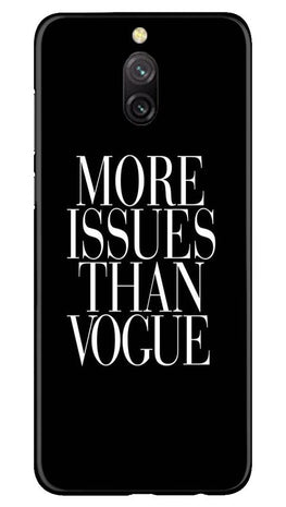 More Issues than Vague Case for Redmi 8a Dual