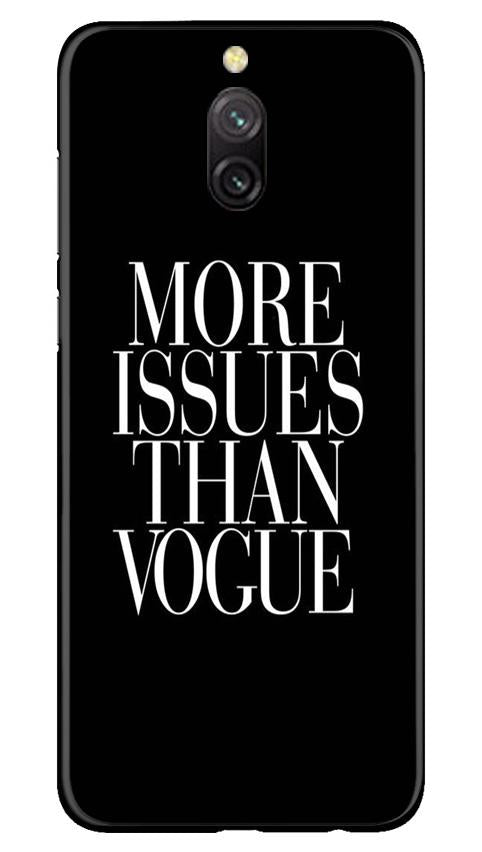 More Issues than Vague Case for Redmi 8a Dual