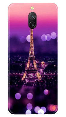 Eiffel Tower Mobile Back Case for Redmi 8a Dual (Design - 86)
