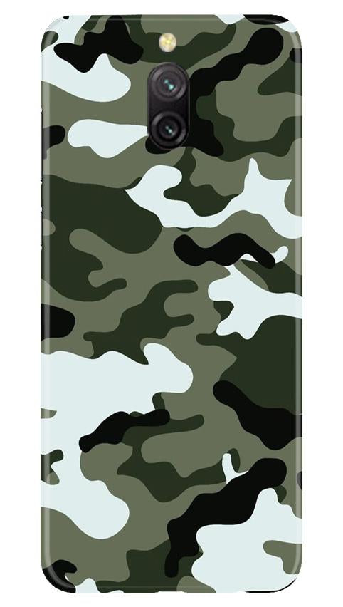 Army Camouflage Case for Redmi 8a Dual  (Design - 108)