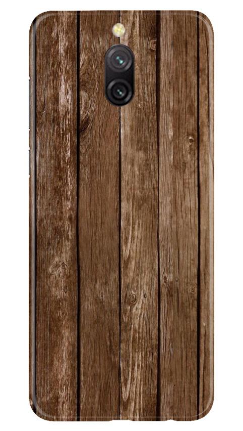 Wooden Look Case for Redmi 8a Dual  (Design - 112)