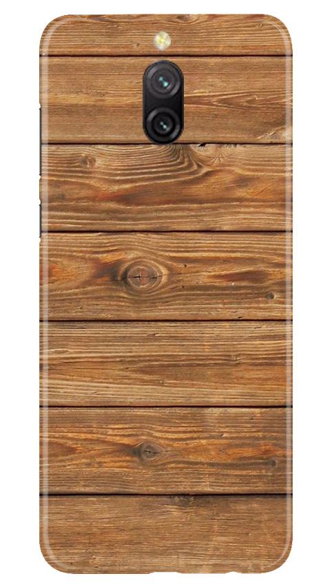 Wooden Look Case for Redmi 8a Dual  (Design - 113)