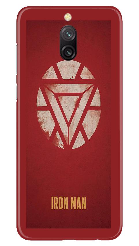 Iron Man Superhero Case for Redmi 8a Dual  (Design - 115)