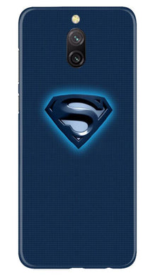 Superman Superhero Mobile Back Case for Redmi 8a Dual  (Design - 117)