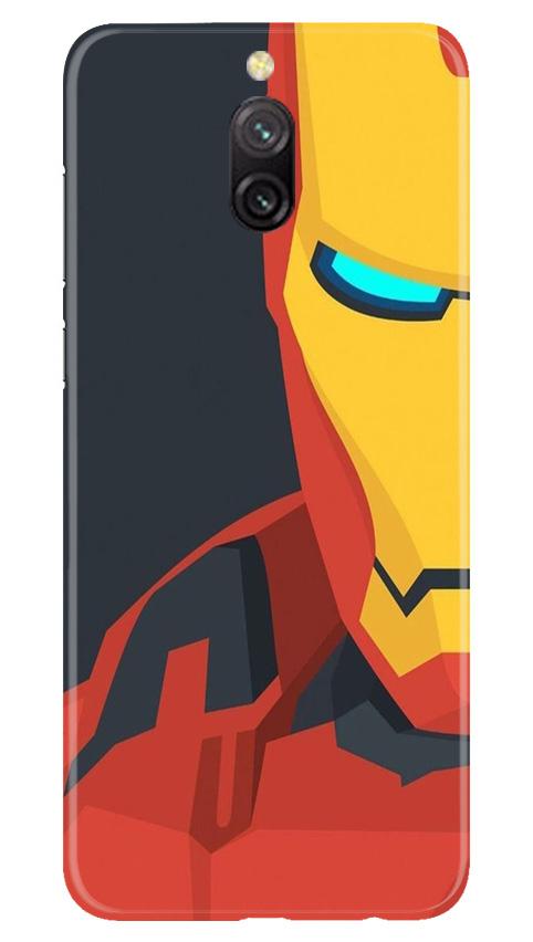 Iron Man Superhero Case for Redmi 8a Dual(Design - 120)
