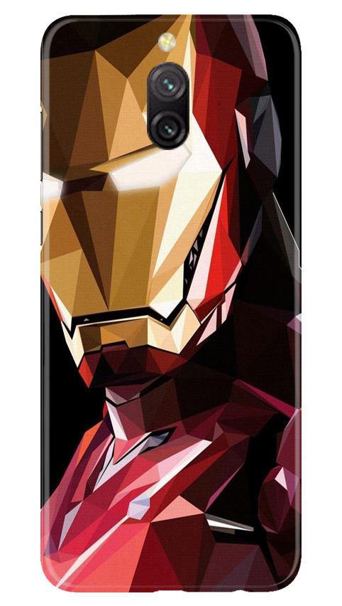 Iron Man Superhero Case for Redmi 8a Dual  (Design - 122)