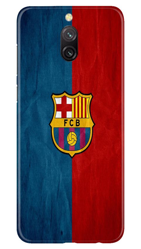 FCB Football Case for Redmi 8a Dual  (Design - 123)