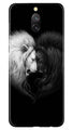 Dark White Lion Case for Redmi 8a Dual  (Design - 140)