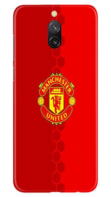 Manchester United Mobile Back Case for Redmi 8a Dual  (Design - 157)