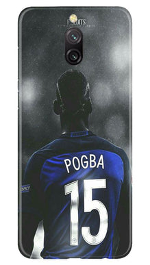 Pogba Mobile Back Case for Redmi 8a Dual  (Design - 159)