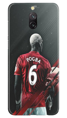 Pogba Mobile Back Case for Redmi 8a Dual  (Design - 167)