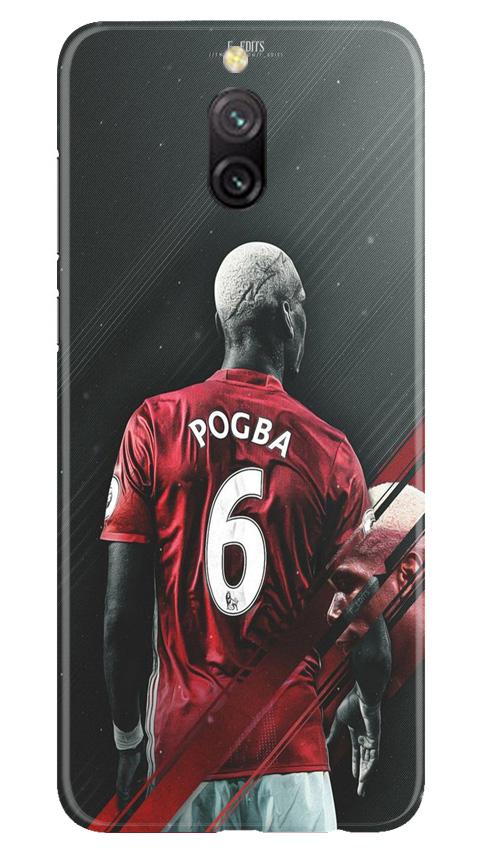 Pogba Case for Redmi 8a Dual  (Design - 167)