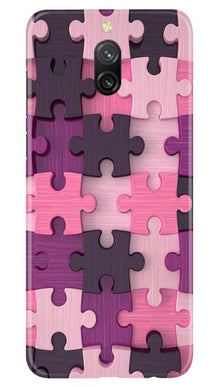 Puzzle Mobile Back Case for Redmi 8a Dual (Design - 199)