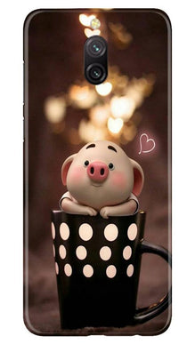 Cute Bunny Mobile Back Case for Redmi 8a Dual (Design - 213)