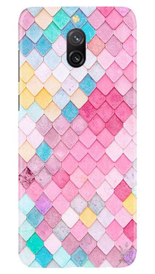 Pink Pattern Mobile Back Case for Redmi 8a Dual (Design - 215)