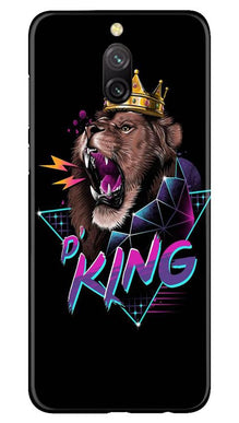Lion King Mobile Back Case for Redmi 8a Dual (Design - 219)