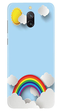 Rainbow Mobile Back Case for Redmi 8a Dual (Design - 225)