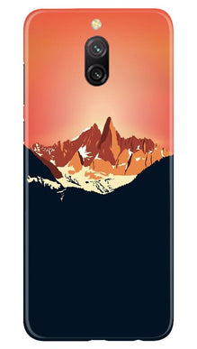 Mountains Mobile Back Case for Redmi 8a Dual (Design - 227)