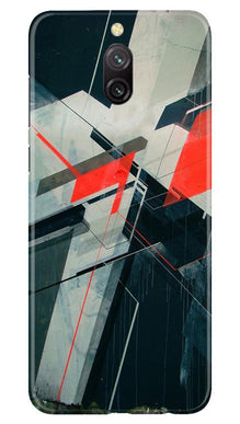 Modern Art Mobile Back Case for Redmi 8a Dual (Design - 231)